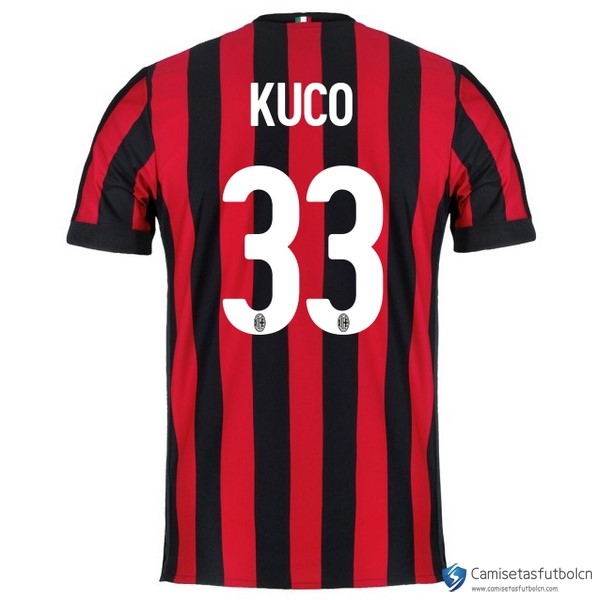 Camiseta Milan Primera equipo Kuco 2017-18